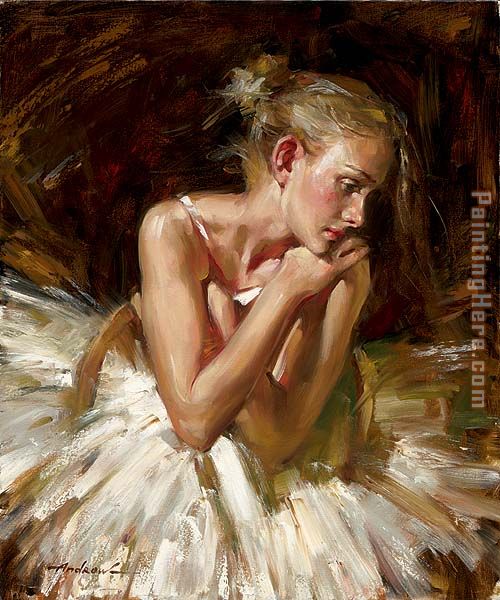 Thoughts before the Dance painting - Andrew Atroshenko Thoughts before the Dance art painting